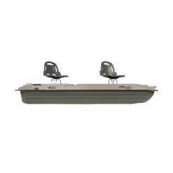 Pelican Bass Raider 10E Fishing Boat -Paddle Play Shop BBA10P205 00 SIDE