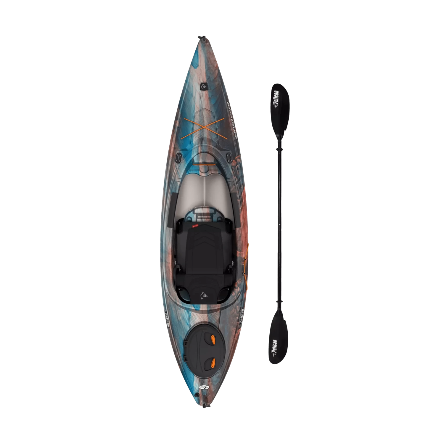 Pelican Argo 100XR Recreational Kayak With Paddle 4 Pelican Argo 100XR Recreational Kayak With Paddle - Image 2