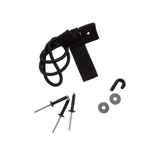 Pelican Black Paddle And Rod Tie-Down -Paddle Play Shop PS1511 ISO