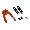 Pelican Bright Orange 25" (63.5 Cm) Multi-Purpose Bungee Cord With Hook -Paddle Play Shop PS1647 ISO