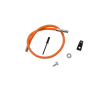 Pelican Bright Orange 16" (40.6 Cm) Multi-Purpose Bungee Cord With Hook -Paddle Play Shop PS1820 ISO